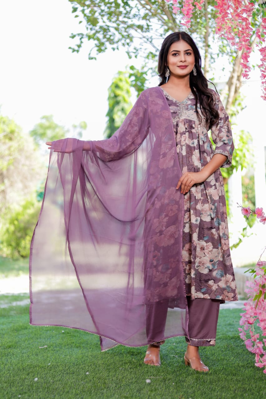 Virat Alia Cut Designer Kurti With Bottom Dupatta Catalog